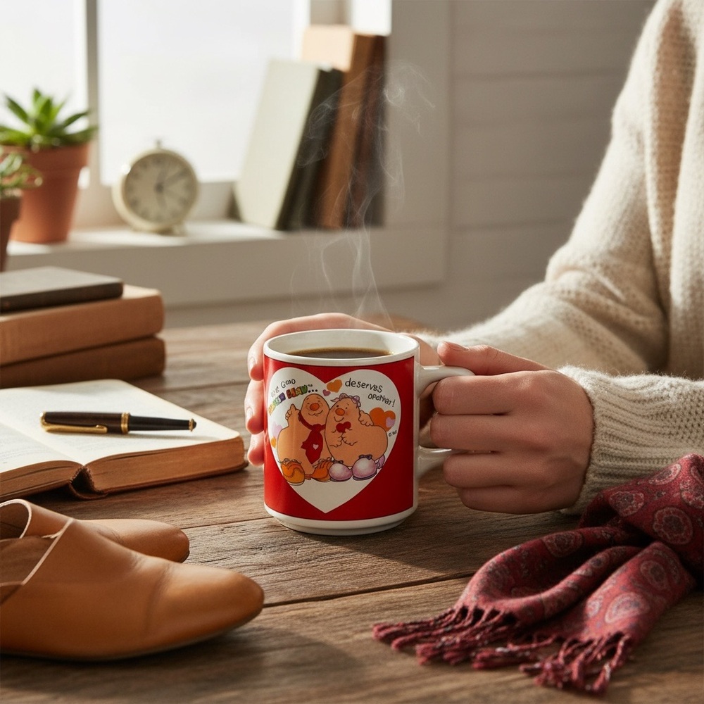 1982 Human Beans Vintage Retro Mug